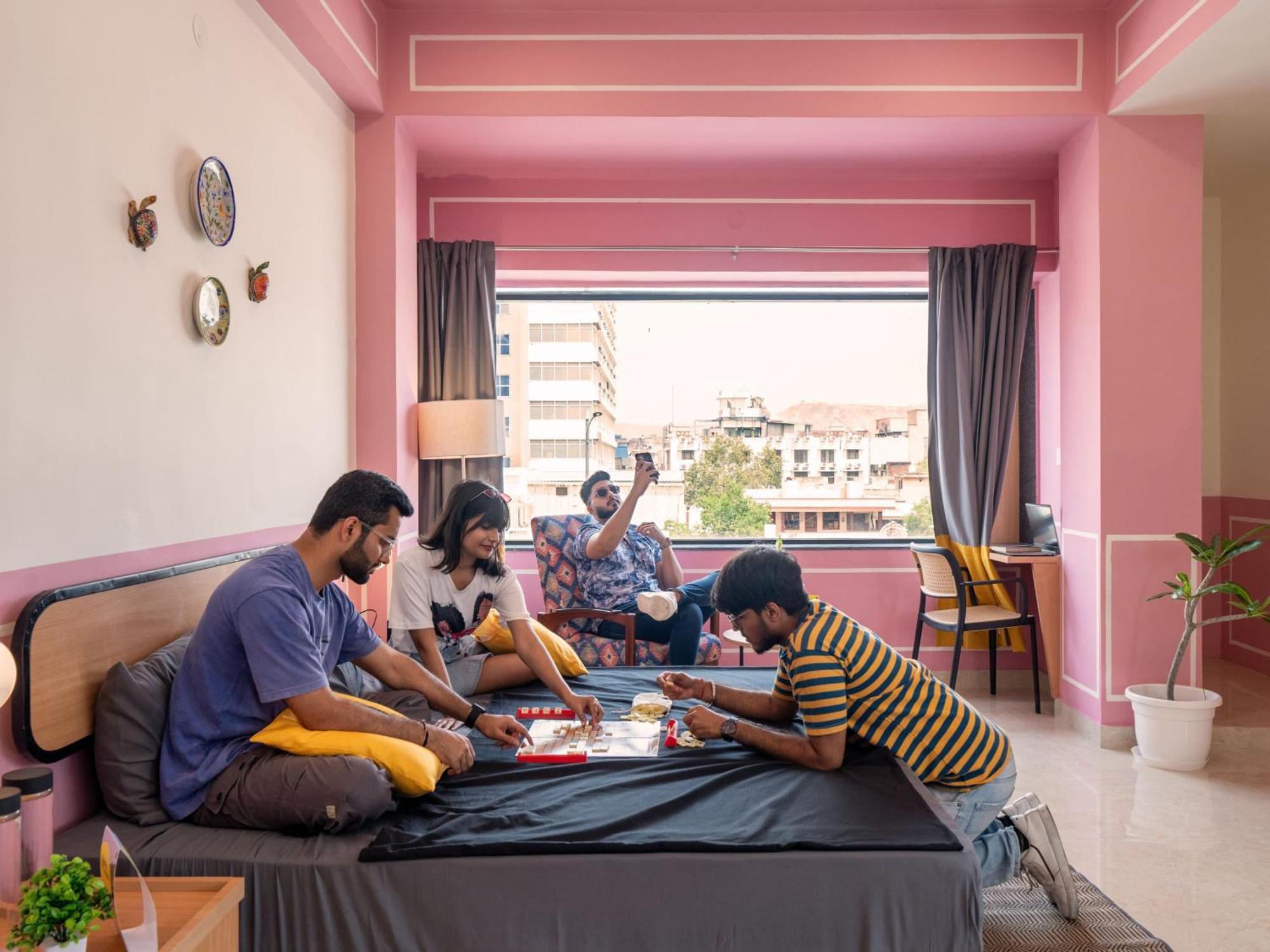 The Hosteller Jaipur, Mi Road Екстер'єр фото