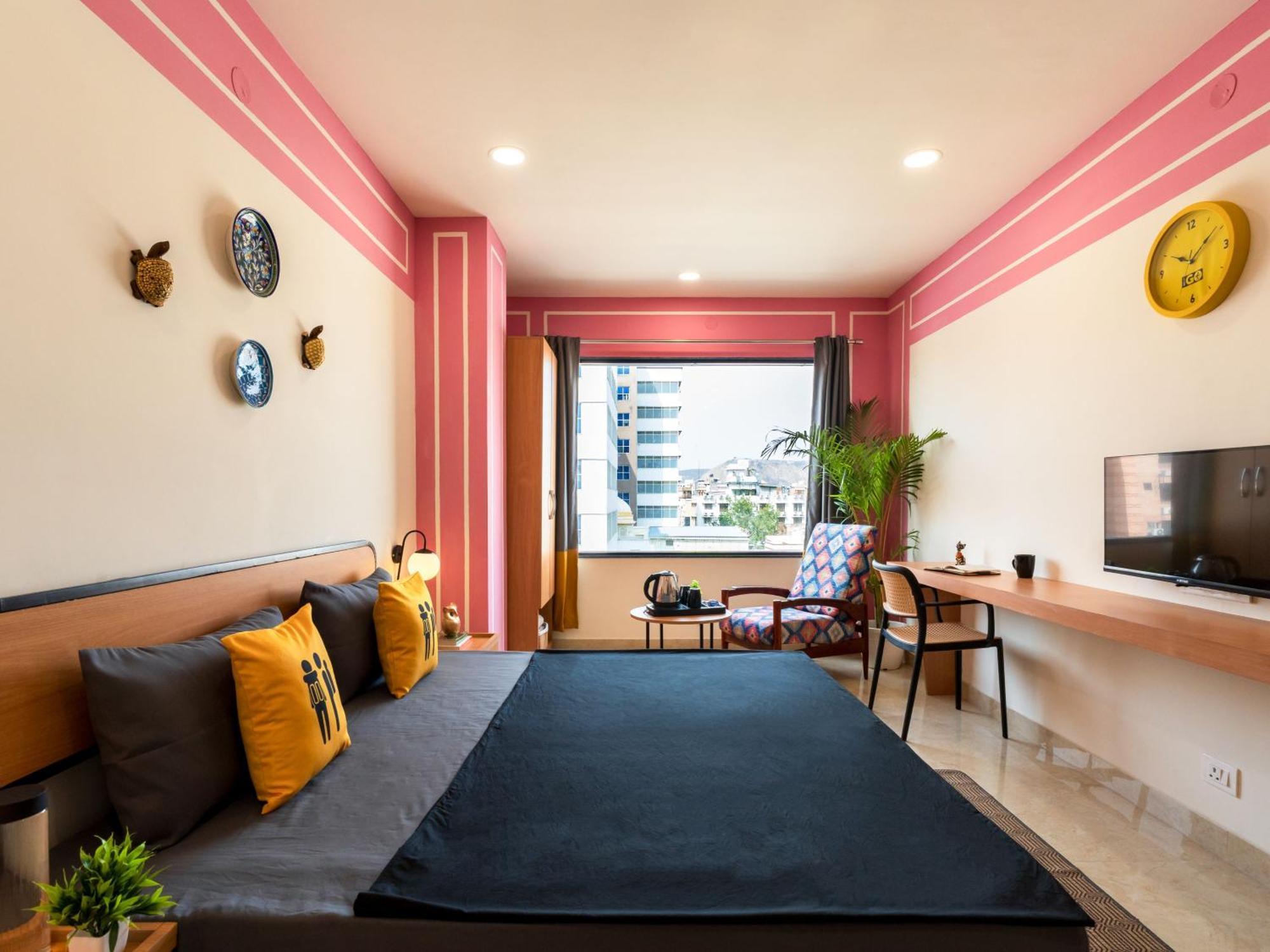 The Hosteller Jaipur, Mi Road Екстер'єр фото
